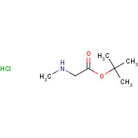 5616-81-9 tert-Butyl sarcosinate hydrochloride chemical structure