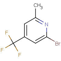 451459-17-9 2-BROMO-6-METHYL-4-TRIFLUOROMETHYLPYRIDINE chemical structure