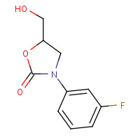 149524-42-5 (R)-3-(3-FLUOROPHENYL)-5-(HYDROXYMETHYL)OXAZOLIDIN-2-ONE chemical structure