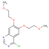 183322-18-1 4-Chloro-6,7-bis(2-methoxyethoxy)quinazoline chemical structure