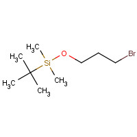 89031-84-5 (3-BROMOPROPOXY)-TERT-BUTYLDIMETHYLSILANE chemical structure