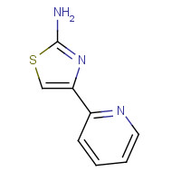 30235-26-8 4-PYRIDIN-2-YL-THIAZOL-2-YLAMINE chemical structure