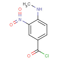 82357-48-0 C3-NITRO-4-METHYLAMINO-BENZOYLCHLORIDE chemical structure