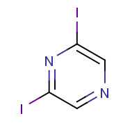58138-79-7 2,6-DIIODOPYRAZINE chemical structure