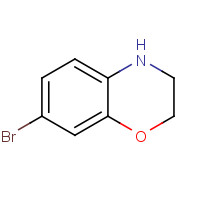 105679-22-9 7-Bromo-3,4-dihydro-2H-benzo[1,4]oxazine chemical structure