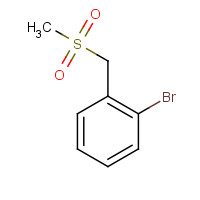 25195-52-2 1-bromo-2-(methylsulfonylmethyl)benzene chemical structure