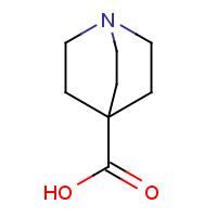 55022-88-3 1-AZA-BICYCLO[2.2.2]OCTANE-4-CARBOXYLIC ACID chemical structure