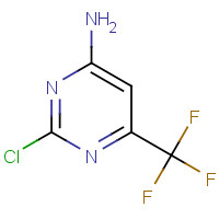 85730-36-5 2-Chloro-6-(trifluoromethyl)pyrimidin-4-amine chemical structure