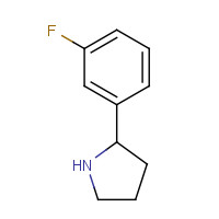 920274-03-9 (R)-2-(3-Fluorophenyl)pyrrolidine chemical structure