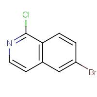205055-63-6 6-Bromo-1-chloroisoquinoline chemical structure