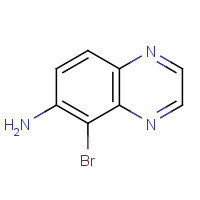 50358-63-9 5-Bromoquinoxalin-6-amine chemical structure