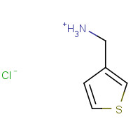 115132-84-8 THIOPHEN-3-YLMETHYL-AMMONIUM CHLORIDE chemical structure