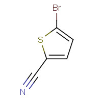 2160-62-5 5-BROMOTHIOPHENE-2-CARBONITRILE chemical structure