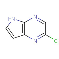 889447-19-2 2-chloro-5H-pyrrolo[2,3-b]pyrazine chemical structure