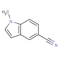 91634-11-6 1-METHYL-1H-INDOLE-5-CARBONITRILE chemical structure