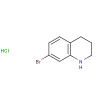114744-51-3 7-BROMO-1,2,3,4-TETRAHYDRO-QUINOLINE HYDROCHLORIDE chemical structure