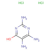 51324-37-9 2,4,5-TRIAMINO-6-PYRIMIDINOL DIHYDROCHLORIDE chemical structure