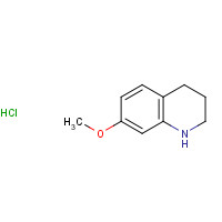 19500-62-0 7-METHOXY-1,2,3,4-TETRAHYDRO-QUINOLINE HYDROCHLORIDE chemical structure