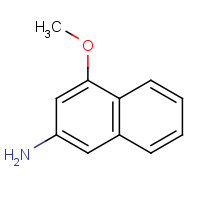 2764-95-6 4-METHOXY-2-NAPHTHYLAMINE chemical structure