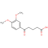 4378-55-6 5-(3,4-DIMETHOXYPHENYL)-5-OXOVALERIC ACID chemical structure