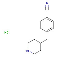333987-04-5 4-(4-CYANOBENZYL) PIPERIDINE HCL chemical structure