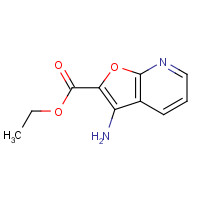 371945-06-1 Furo[2,3-b]pyridine-2-carboxylic acid,3-amino-,ethyl ester (9CI) chemical structure