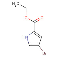 433267-55-1 ETHYL 4-BROMO-1H-PYRROLE-2-CARBOXYLATE chemical structure