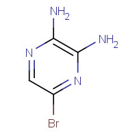 89123-58-0 5-BROMO-PYRAZINE-2,3-DIAMINE chemical structure
