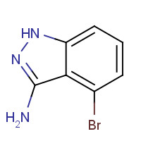 914311-50-5 3-AMINO-4-BROMO-1H-INDAZOLE chemical structure