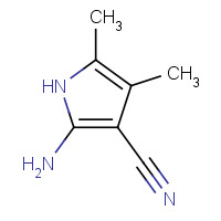 21392-51-8 2-Amino-3-cyano-4,5-dimethylpyrrole chemical structure