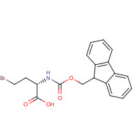 172169-88-9 (S)-FMOC-2-AMINO-4-BROMOBUTANOIC ACID chemical structure
