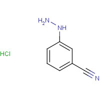 17672-26-3 3-Cyanophenylhydrazine hydrochloride chemical structure