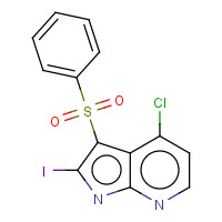 940948-30-1 1-Benzenesulfonyl-4-chloro-2-iodo-7-azaindole chemical structure