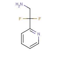 267875-68-3 2,2-DIFLUORO-2-PYRIDIN-2-YLETHANAMINE chemical structure