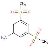 101990-69-6 3,5-BIS(METHYLSULFONYL)ANILINE chemical structure