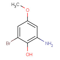206872-01-7 2-Amino-6-bromo-4-methoxyphenol chemical structure
