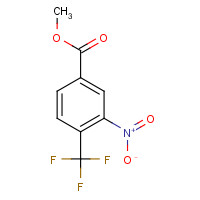 126541-81-9 Methyl 3-nitro-4-trifluoromethylbenzoate chemical structure
