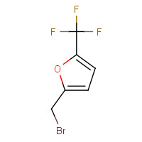 17515-77-4 2-(Bromomethyl)-5-(trifluoromethyl)furan chemical structure