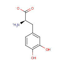 5796-17-8 D-DOPA chemical structure