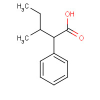 7782-37-8 3-METHYL-2-PHENYLVALERIC ACID chemical structure