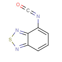 342411-14-7 2,1,3-BENZOTHIADIAZOL-4-YL ISOCYANATE chemical structure