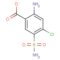 3086-91-7 4-Chloro-5-sulfamoylanthranilic Acid chemical structure