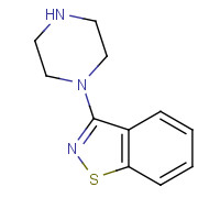 87691-87-0 3-(1-Piperazinyl)-1,2-benzisothiazole chemical structure