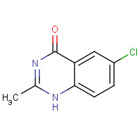 7142-09-8 6-chloro-2-methyl-4(1H)-quinazolinone chemical structure