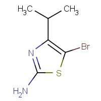 1025700-49-5 2-Amino-5-bromo-4-isopropylthiazole chemical structure