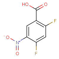 153775-33-8 2,4-DIFLUORO-5-NITROBENZOIC ACID chemical structure