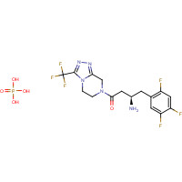 654671-78-0 Sitagliptin phosphate chemical structure