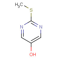 4874-33-3 5-Pyrimidinol,2-(methylthio)-(6CI,7CI,... chemical structure