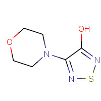 30165-97-0 4-MORPHOLIN-4-YL-1,2,5-THIADIAZOL-3-OL chemical structure