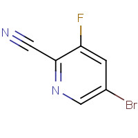 886373-28-0 5-BROMO-3-FLUORO-PYRIDINE-2-CARBONITRILE chemical structure